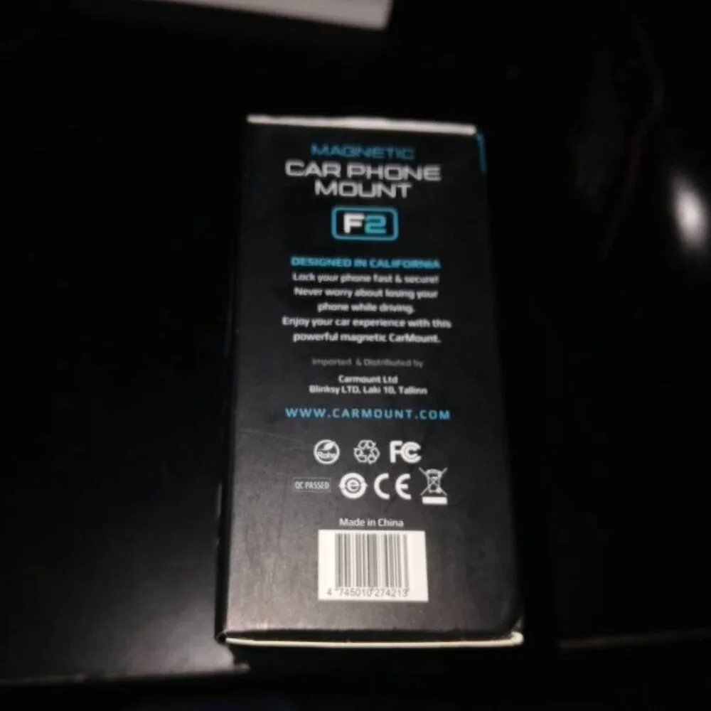 F2 Carmount Magnetic Phone Mount. New In The Box